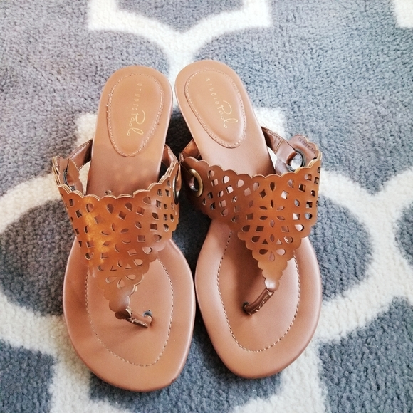 Laser cut Design Wedge Sandals by Paolo Studio - Picture 3 of 8